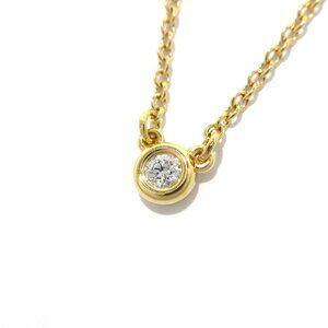 TIFFANY&Co. By The Yard - 18K Rose Gold Diamond Necklace 655-082925
